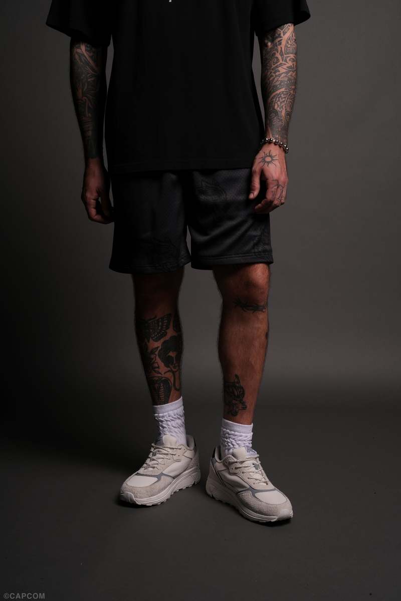 Black Darc Sport Club Monogram Mesh Shorts | 8517346-QA