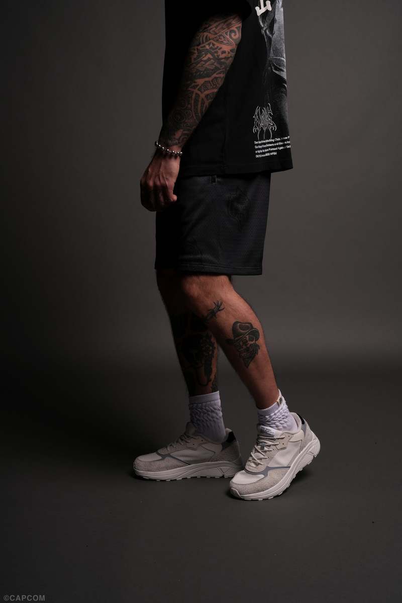 Black Darc Sport Club Monogram Mesh Shorts | 8517346-QA