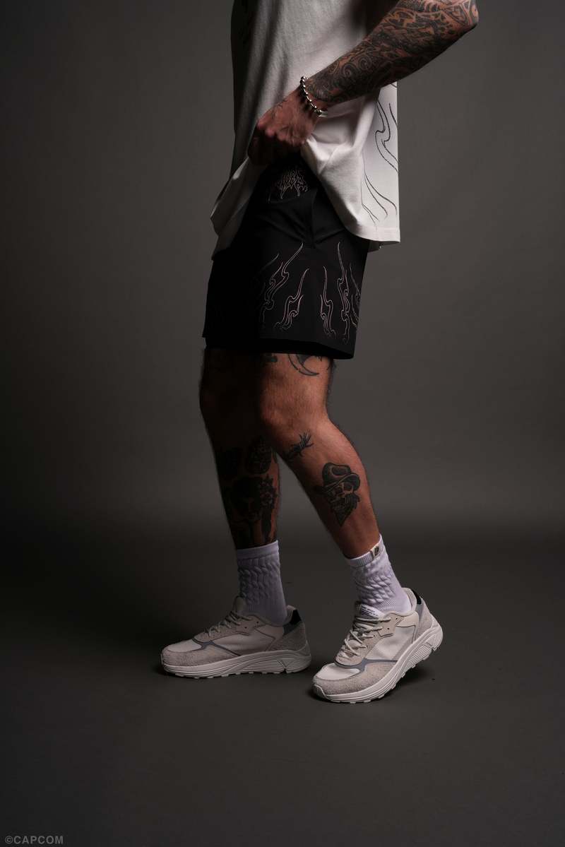 Black Darc Sport Eternal Flame Compression Shorts | 7630542-PY