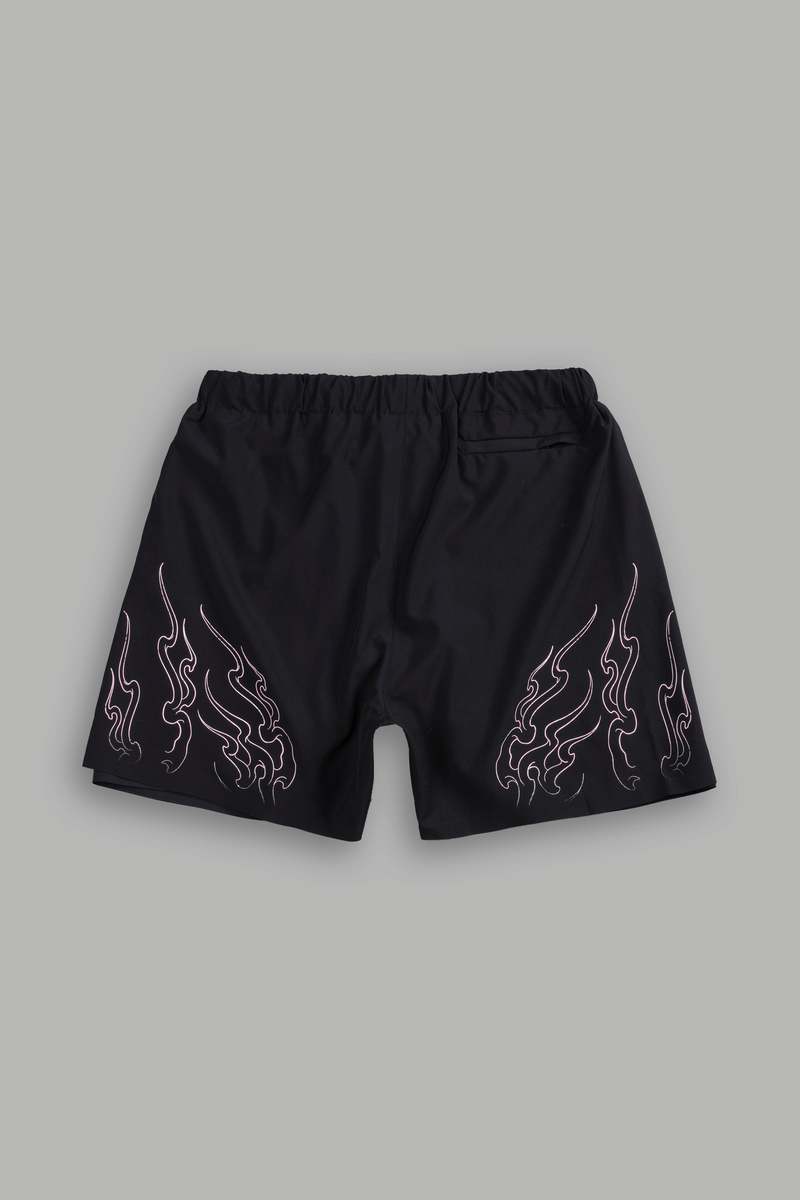 Black Darc Sport Eternal Flame Compression Shorts | 7630542-PY