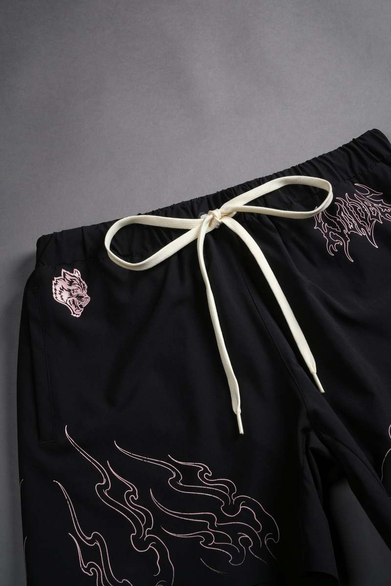 Black Darc Sport Eternal Flame Compression Shorts | 7630542-PY