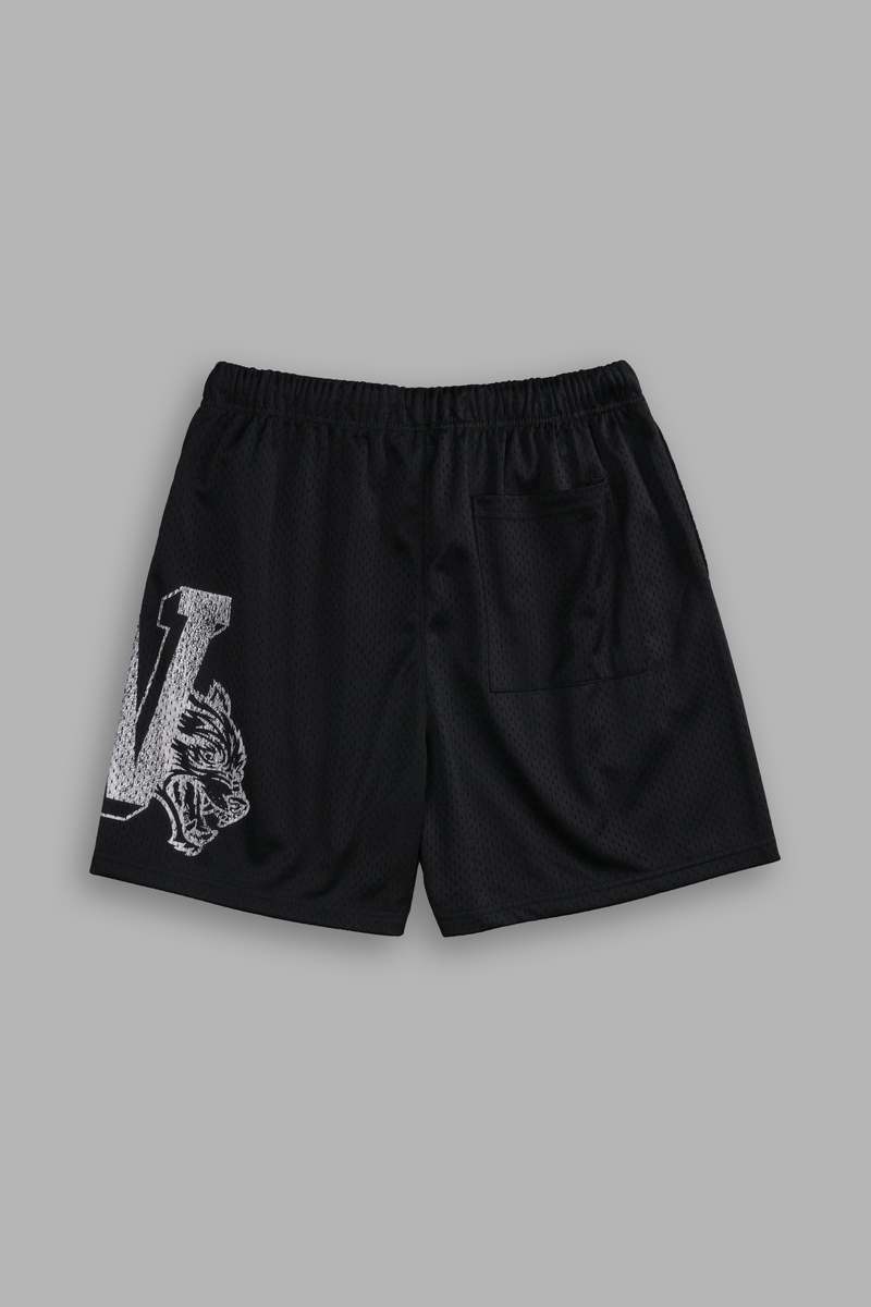 Black Darc Sport Our Stamp Mesh Shorts | 8146390-HT
