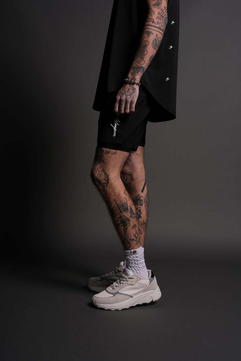 Black Darc Sport Passion Compression Shorts | 4012968-CQ