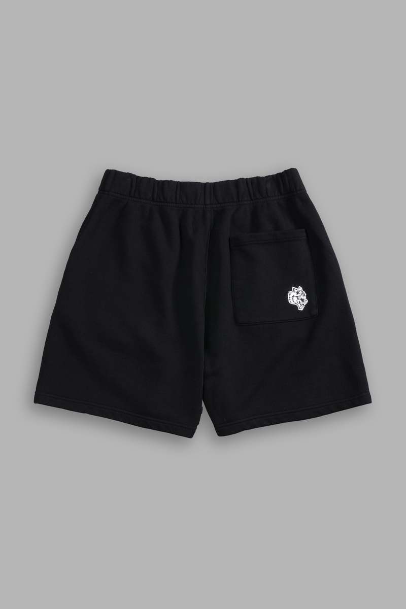 Black Darc Sport Wolf Chopper Liam Sweat Shorts | 5427109-ST