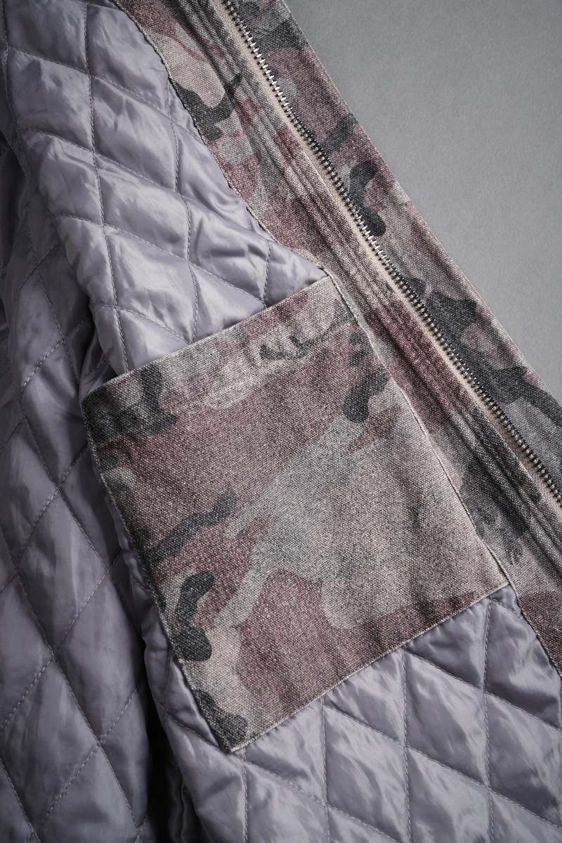 Blooming Woodland Camo Darc Sport Wolves Among Roses Earl Jacket | 7236584-AK
