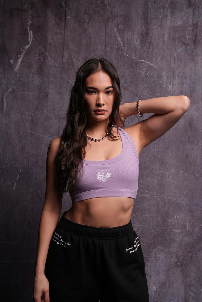 Ghost Orchid Darc Sport Roses While We're Here Wellness Bra | 1234069-QR
