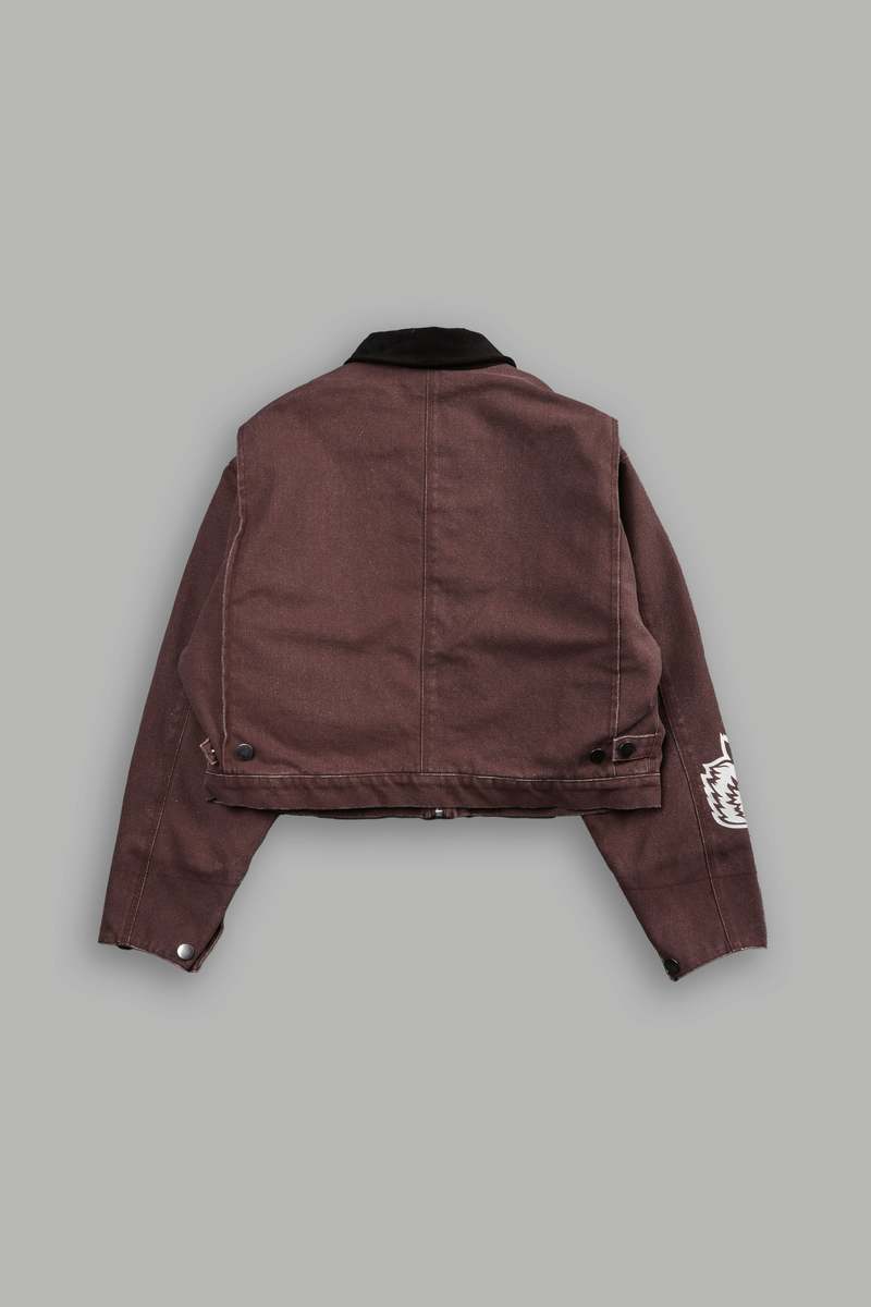 Norse Brown Darc Sport Built From Iron Wayland Cropped Jacket | 5630941-CA