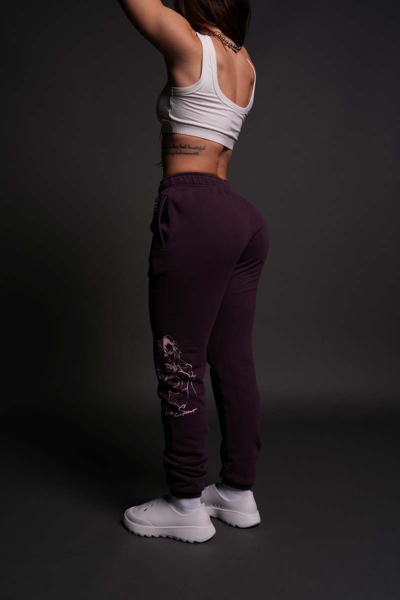Storm Purple Darc Sport No Match She Post Lounge Sweats | 7520819-PS