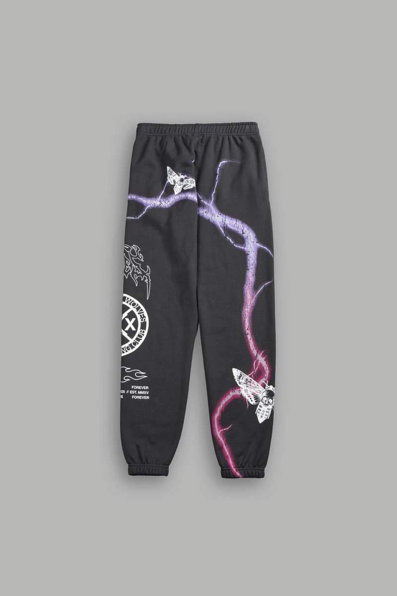 Wolf Gray Darc Sport Charged Up She Post Lounge Sweats | 5328490-PT